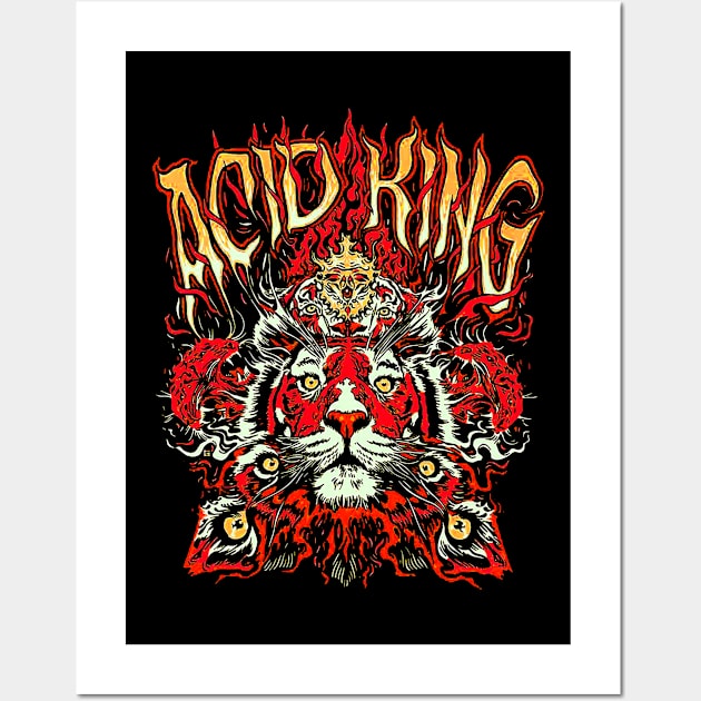 Acid King Wall Art by CosmicAngerDesign